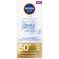 Nivea Sun Lotion triple protection pour le visage SPF50+, 40ml