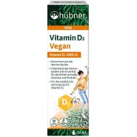 Hubner Vitamine D3 - Gouttes Vegan 15ml