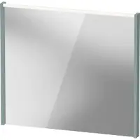 Duravit D-Code Miroirs, champ lumineux LED en haut, 800x700mm, interrupteur externe nécessaire, 6 W, DC70770HGHG0000