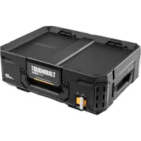 Toughbuilt Coffre à outils STACKTECH TB-B1-B-30 53 x 40 x 18 cm IP65 + 2x inserts avec couvercle + 2x inserts + 4x séparateurs