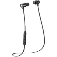 Motorola Écouteurs intra-auriculaires VerveLoop 200 – IPX4 – 6 heures d'autonomie – tour de cou magnétique – Noir