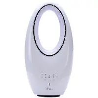 Ardes AR5BL1B White Silent Bladeless Fan with Remote Control (Ventilateur sans pale silencieux blanc avec télécommande)