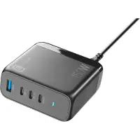 Cellularline MULTIPOWER DESK GAN 150W Chargeur secteur 4 ports ultra-compact de 150W avec technologie GAN