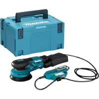 Makita BO 001 CGZ01 Ponceuse excentrique sans fil 40 V max. 125 mm 5,0 mm course Brushless + Makpac - sans batterie, sans chargeur