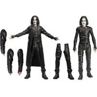 Mezco Toys The Crow Deluxe Figures 5 Points Set 9 Cm Noir