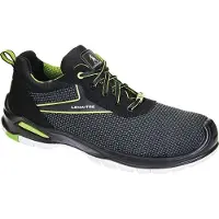 Lemaitre Chaussure de sécurité Ringo T.43 W.L noir/vert S3 SRC ESD EN20345 Textile