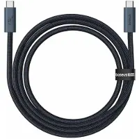 Baseus Flash 2 240W 1M Usb-C to Usb-C Fast Charging Cable (Black)