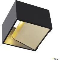 SLV Logs In Applique LED noir/laiton, 2000K-3000K Dim to Warm