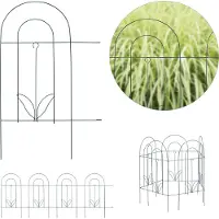 Relaxdays Bordure Potager 5 Éléments Potager Bordure Clôture Potager Clôture Jardin Vert