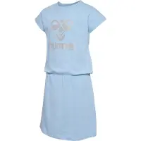 Hummel Robe 'FLOWY' bleu clair / gris argenté
