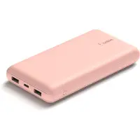 Belkin Powerbank 20.000mAh rose 15W+USB-A/C Kab. 15cm BPB012btRG