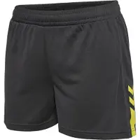 Hummel Pantalon de sport 'Active' citron vert / noir