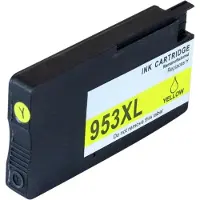 Peach Compatible avec la cartouche d'encre jaune 953XL (F6U18AE) pour HP