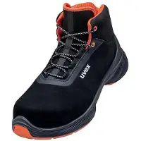 Uvex bottes 1 G2 S2 noir, rouge largeur 14 taille 39