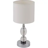 Globo Lampe de table classique Bronn Chrome 47cm