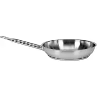 YATO Poêle à frire professionnelle, pour induction, électricité, gaz, vitrocéramique, 24 cm