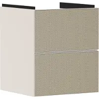 Hansgrohe Xevolos E Meuble sous-lavabo, 2 tiroirs, SoftClose, 480x475x555mm, pour lave-mains, 54173390