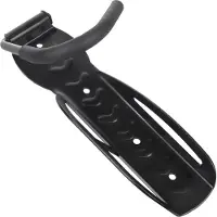 Macleans Porte-vélos MC-432 Support mural pour vélos Support vertical pour vélos en acier Charge max. 30kg Noir