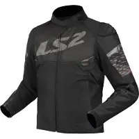 LS2 Veste LS2 "Apex" pour femmes, Matériel : 600D Po Gr. L, noir / gris