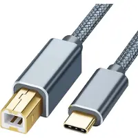 Reagle USB C B 2M câble imprimante HP CANON EPSON XEROX