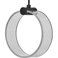 Ledvance Decor Circle 1XPendant PL 8W Click CCT Noir