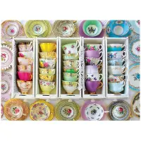Eurographics Puzzle Tea Cups Boxes - 1000 pièces