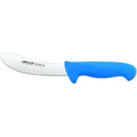 Arcos Couteau à dépouiller couleur - Prof 295323 en acier inoxydable Nitrum et mangue lame ergonomique bleue en polypropylène 16 cm, vitrine