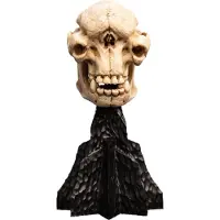 Weta Workshop Miniaturowa figura czaszki Trolla Jaskiniowego 21 cm