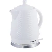 Kamille 1,5L Bouilloire céramique Théière électrique Bouilloire 1200W