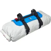 Revelate Designs Sac de guidon Pronghorn avec sac de rangement étanche, couleur:blue/white, taille:L /23.0 litres