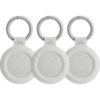 Xtorm XTAG2GA10-3PACK, Universel, Porte-clés intelligent, Blanc, Antichoc, Anti-poussière, Anti-rayures, Etanche, ABS (acrylonitrile-butadiène-styrène), Polyuréthane, Silicone, IP64