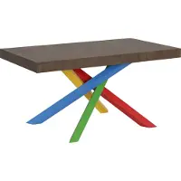 Itamoby Table Extensible 90X160/264 Cm Volantis Noce Structure 4/B