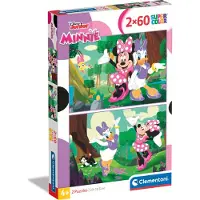 Clementoni - Puzzle Disney Minnie 2x60 - OryginalnyProdukt dla dzieci i dorosych