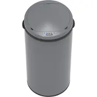SVITA Poubelle à capteur 42L Poubelle en acier avec capteur Poubelle électrique cuisine Poubelle automatique Gris