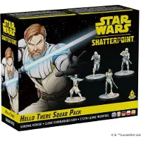 Atomic Mass Games Star Wars Shatterpoint Général Obi-Wan Kenobi Squad Pack - Extension du jeu de miniatures - EN/FR/DE/PL/ES