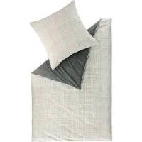Esprit Garniture de lit Grid couleur grey taille 155x220+80x80