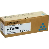 Ricoh 408185 (SP C360HE) - Cyan - Toner - Grande capacité