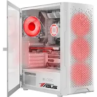 VIST PBA White PC Gaming Ryzen 7 5700X - RAM 32Go - RTX 5060Ti - SSD 1To M.2 - WIFI - Windows 11 Pro