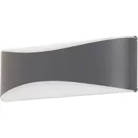 Rabalux Lampe de jardin extérieure Applique de façade 7W 796lm 4000K IP65 Anthracite Minimalist Birmingham