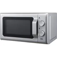 Silva Homeline Micro-ondes , moins de 700 W, 6 pièces, 17 l, argent, MWU 20.4, ARGENT, MWU20.4