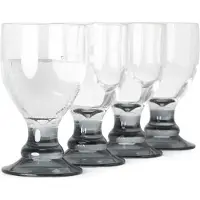 Moritz 4 verres Bella gris smoke