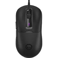 Lorgar Souris d'ordinateur MSA10, Ultralight Wired Gaming Mouse Advanced, noir (Filaire), Souris, Noir