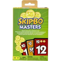Mattel Skip-Bo Masters Jeu de cartes Skip-Bo - dès 7 ans