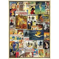 Eurographics Puzzle Poster vélo antique, 1000 pièces, 68 x 48 cm, 6000-0756