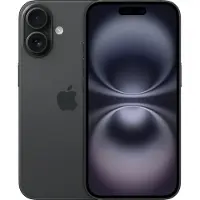 Apple iPhone 16 15,5 cm (6.1") Double SIM iOS 18 5G USB Type-C 128 Go Noir