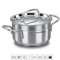 Korkmaz Alfa pot en acier inoxydable 2,5l