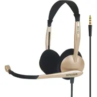 Koss CS100i Casque filaire avec microphone antibruit Antibruit Beige