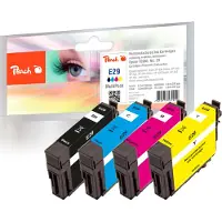 Peach Cartouche d'encre 320117 Noir, Cyan, Magenta, Jaune d'origine