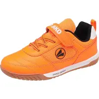 Jako J-SH Winger, chaussures de sport pour enfants, chaussures de football en salle, couleur orange