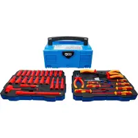 Bgs Jeu de pinces / tournevis et clés à douille VDE systainer 36 pièces - 70230